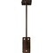 Ekena Millwork Bradford Steel Bracket, Hammered Dark Bronze 2"W x 11"D x 11"H BKTM02X11X11BRHDB - alternate 9